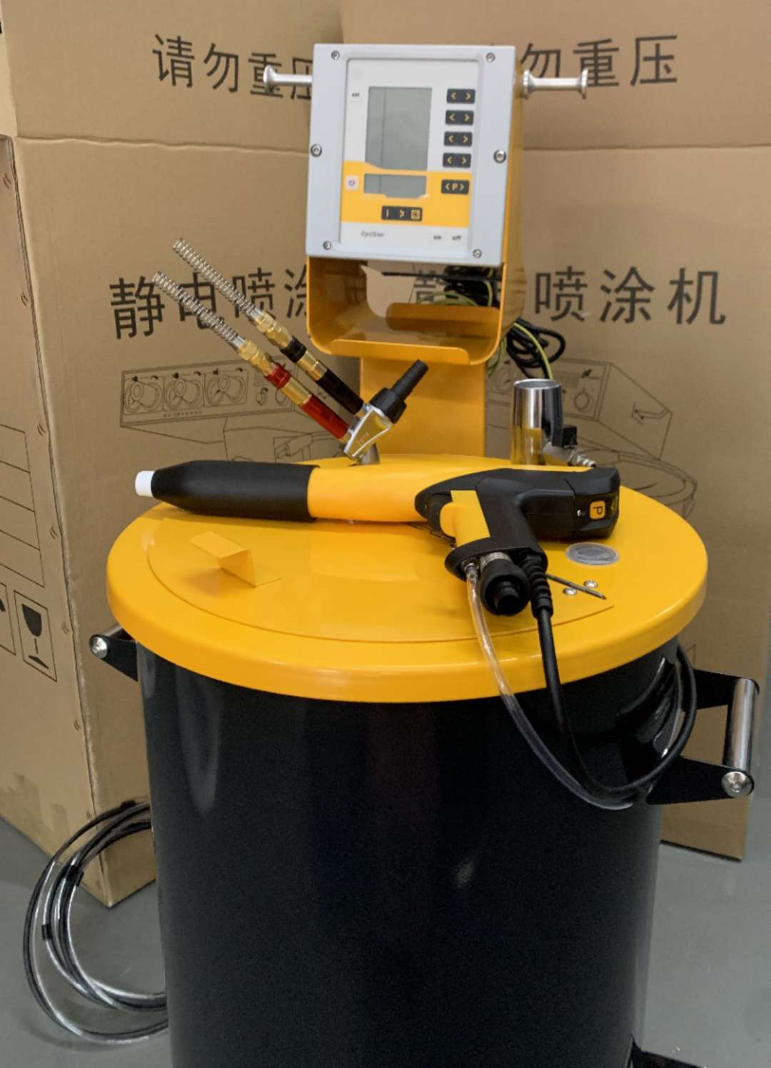 G - 2f Manual powder spraying machine