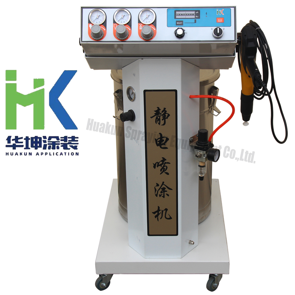 huakun 888 powder coating machine