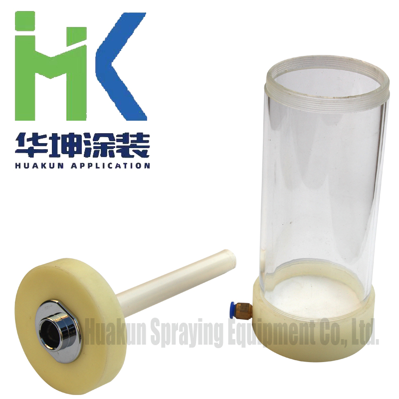 Mini powder fluidized cup