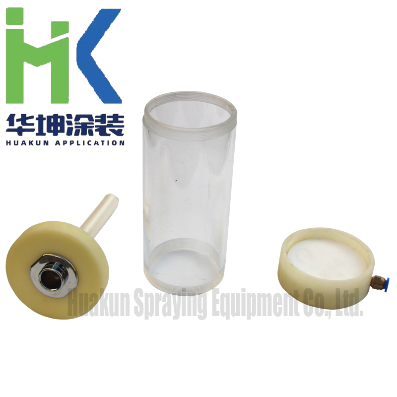 Mini powder fluidized cup