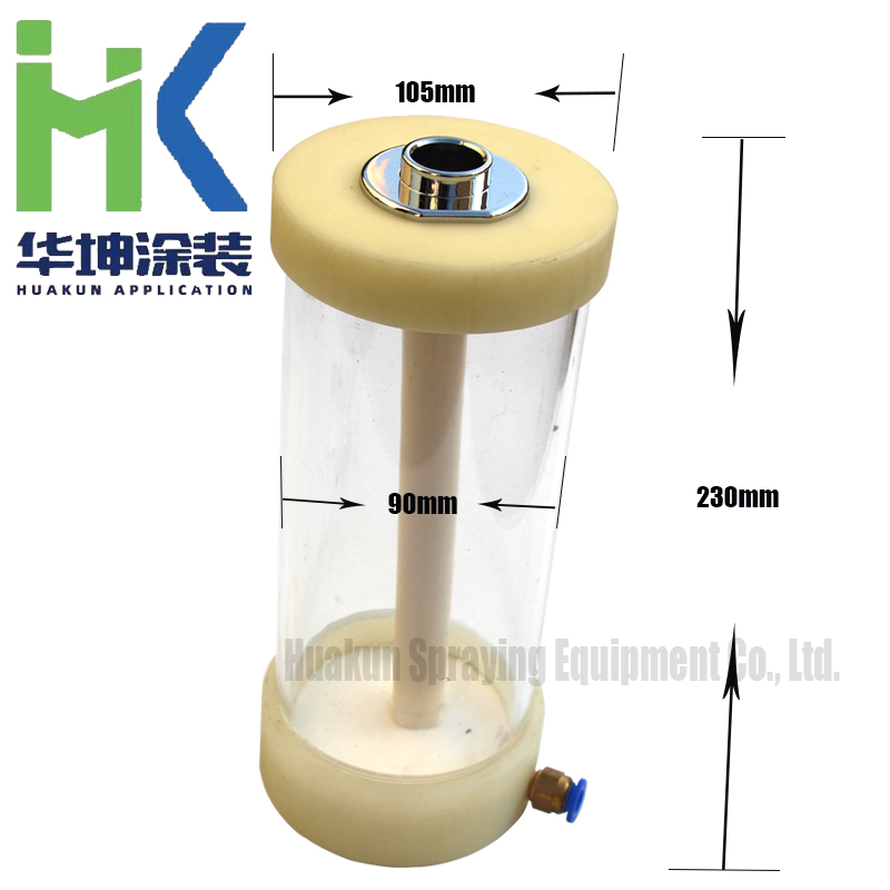 Mini powder fluidized cup