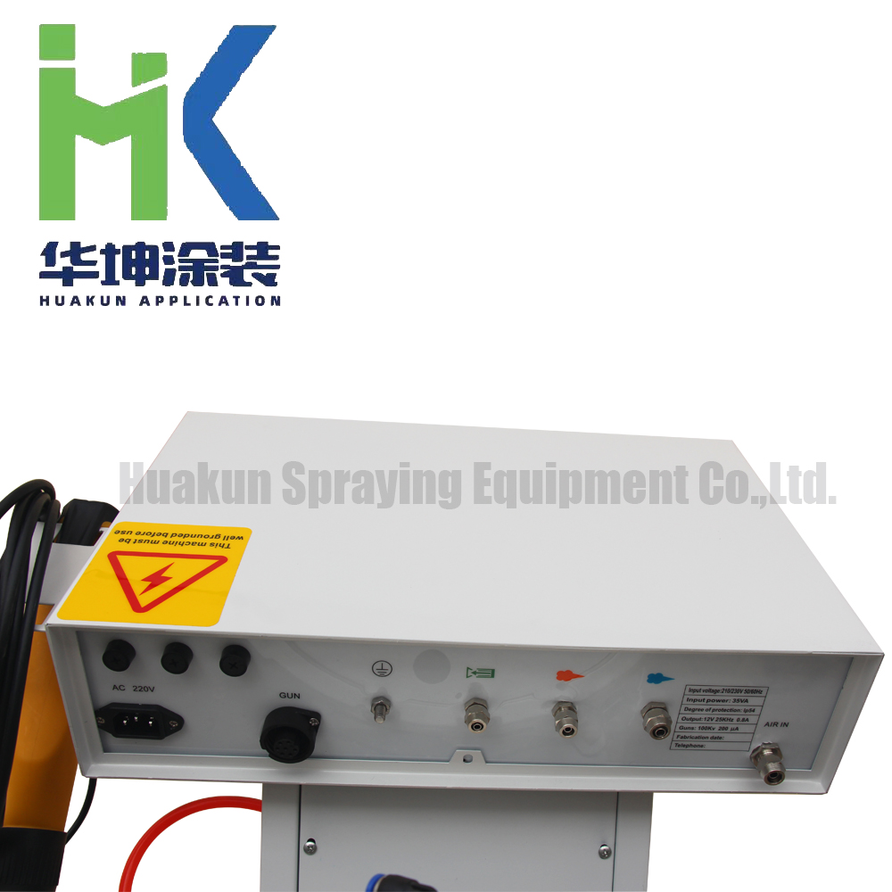 huakun 888 powder coating machine