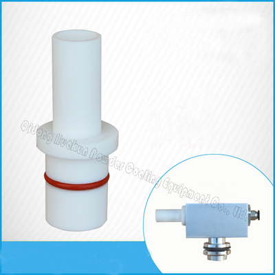 N - throat for powder transfer pump