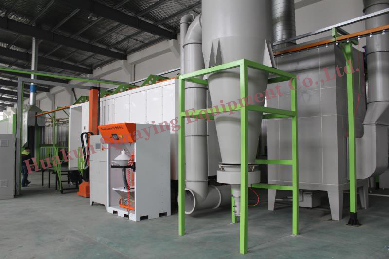 small cyclone powder recovery system