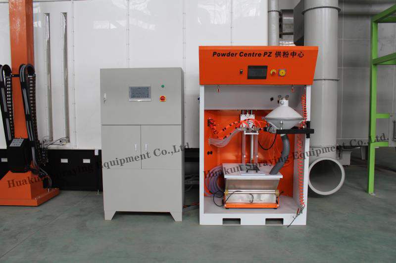 small cyclone powder recovery system