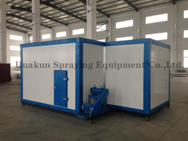 LPG Gas powder coating curing oven