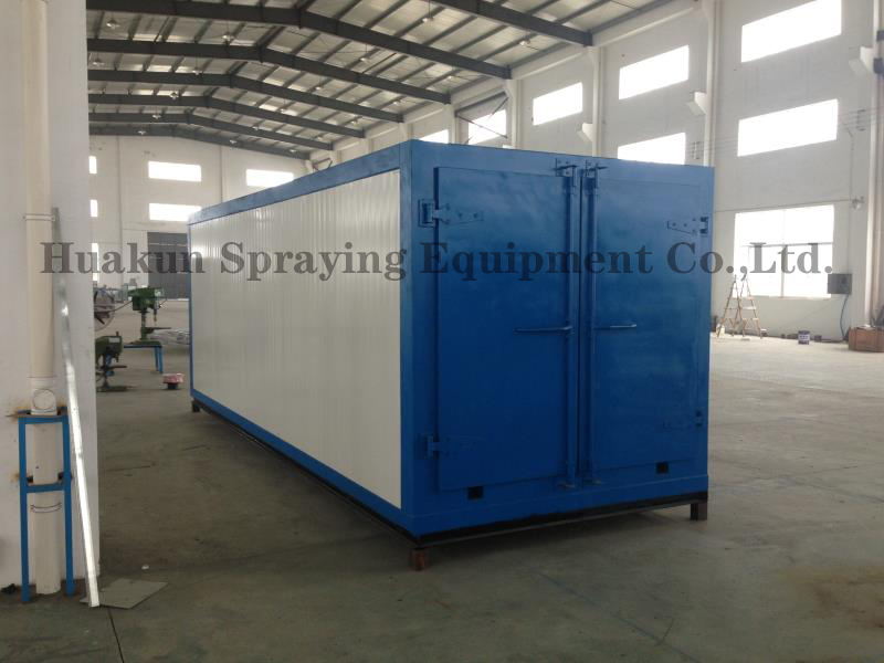 LPG Gas powder coating curing oven