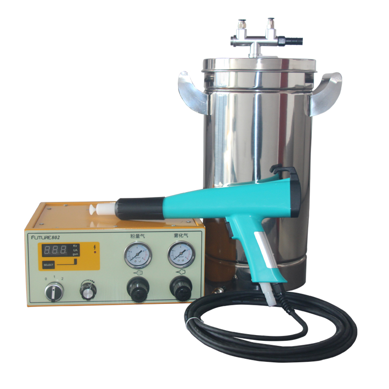 802 portable.lab powder coating machine